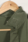 Real 2nd Model Jungle Fatigue Jacket, MACV affiliation, first patch attached, used.
