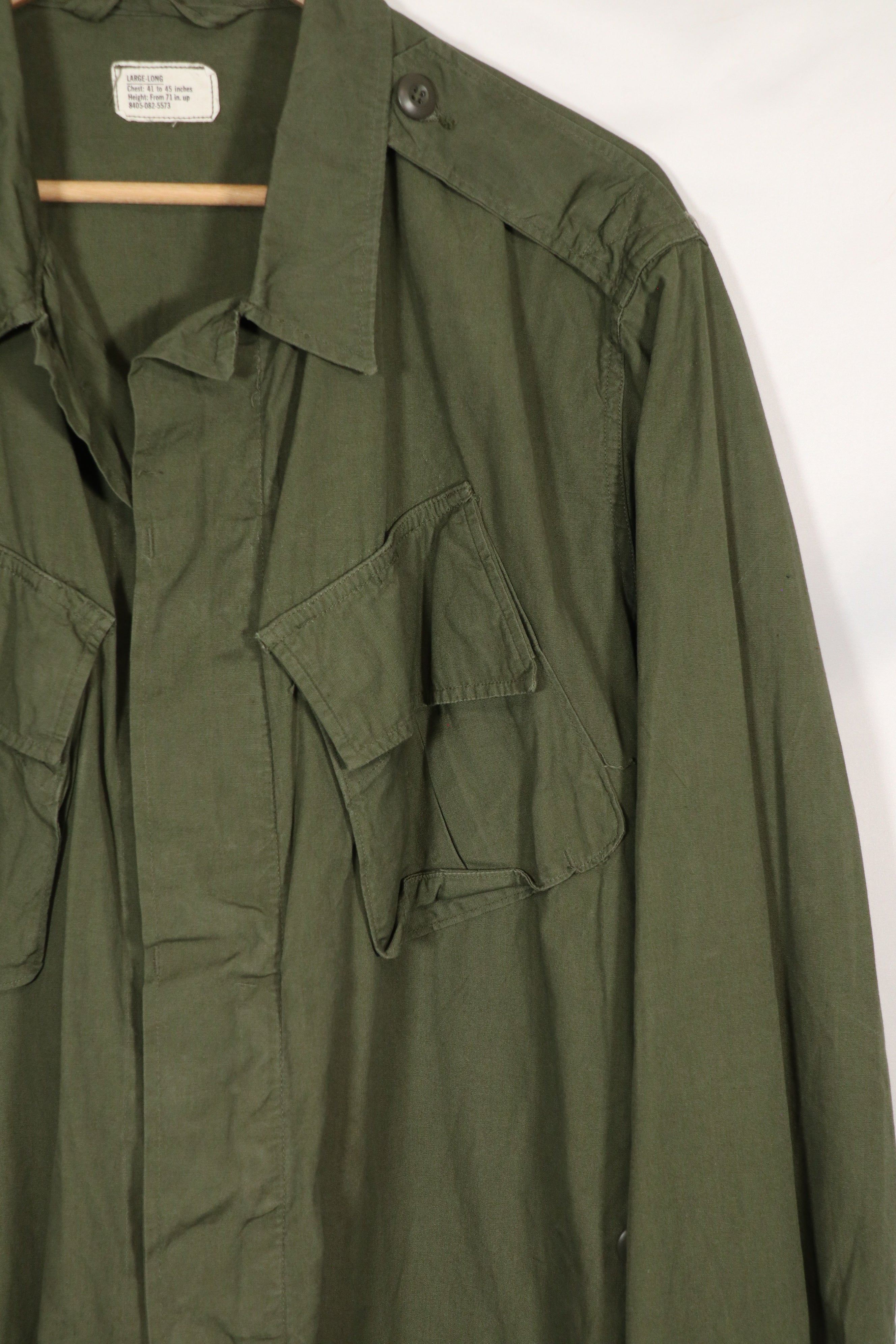 Real 2nd Model Jungle Fatigue Jacket in good condition, L-L, almost unused.
