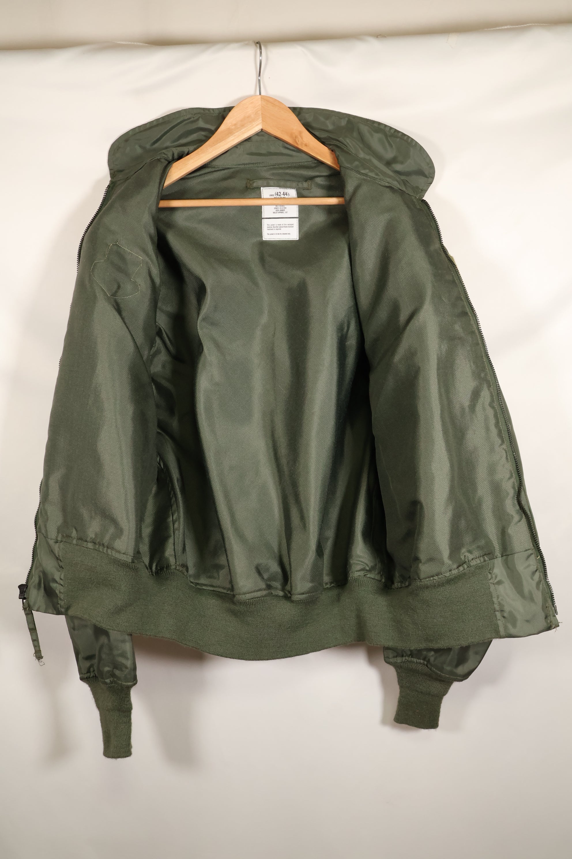 2010 Contract, LARGE, U.S. Air Force, CWU-36P, Light Zone Flight Jacket, Unused
