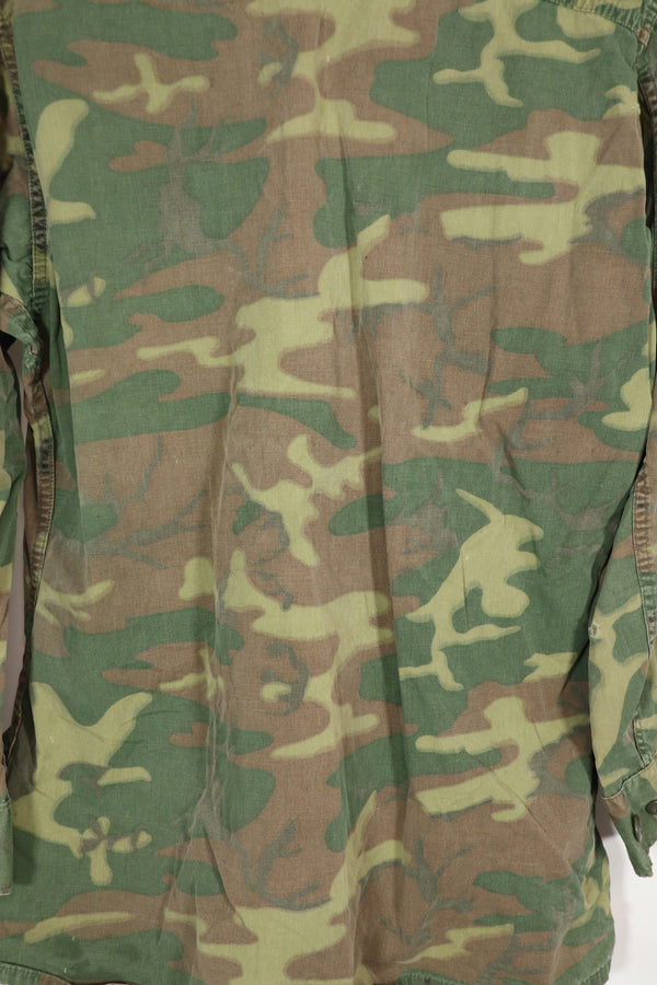 Real ERDL non ripstop jungle fatigues jacket, used, scratches, etc. A