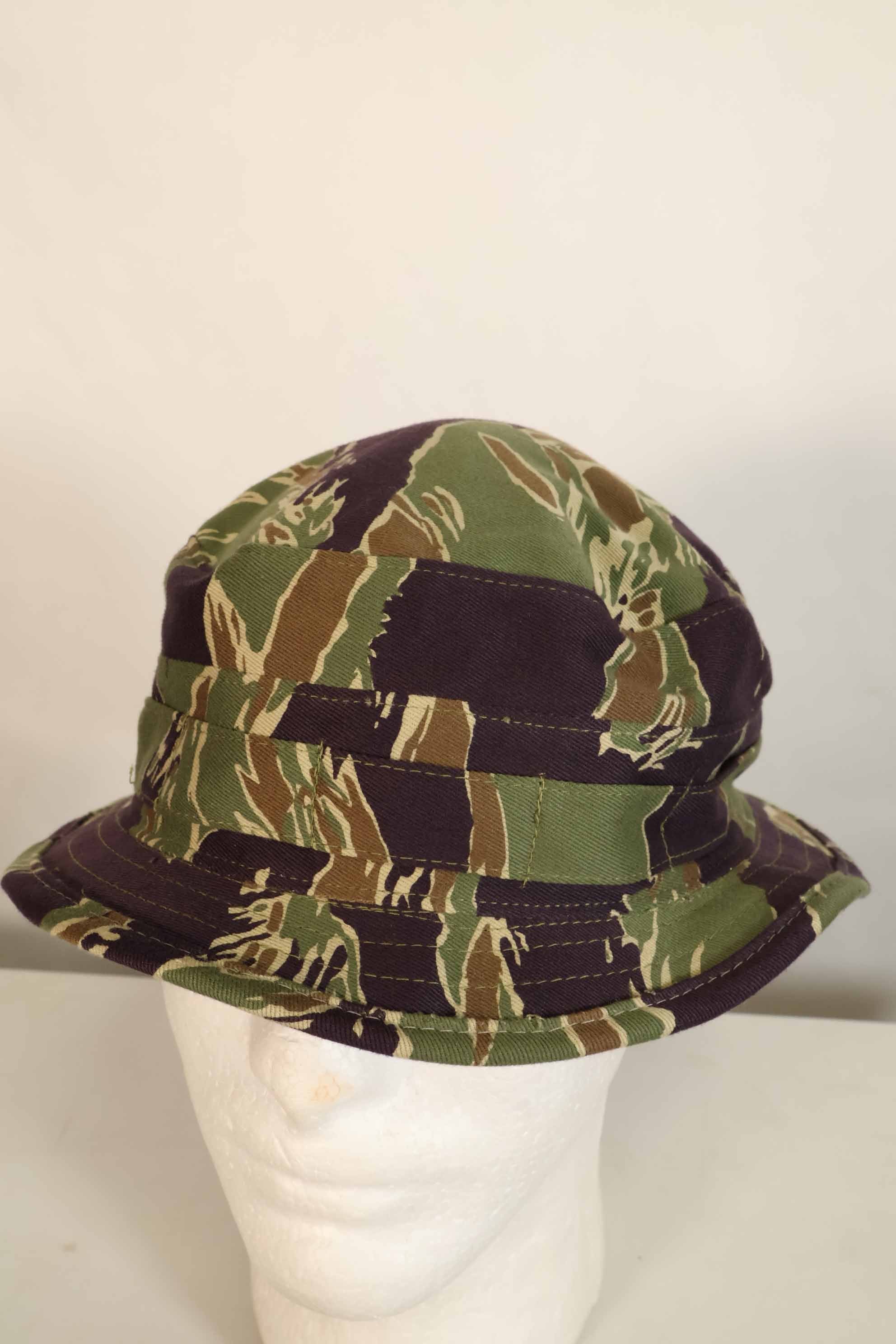 Limited quantity MILITARIA 1911 Okinawa Tiger CISO Cut Booney Hat Short Brim Modified B