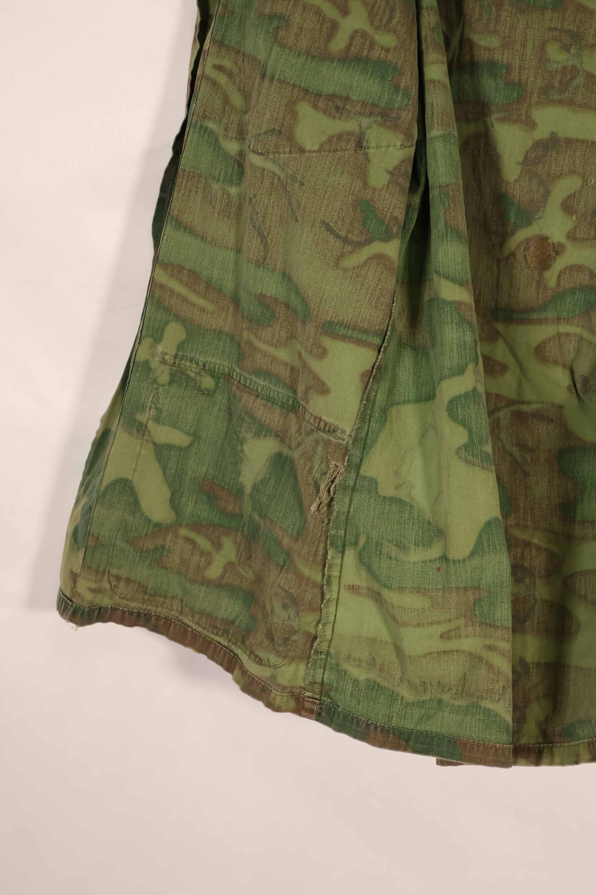 Real non ripstop fabric ERDL jungle fatigues jacket, used, no tags.