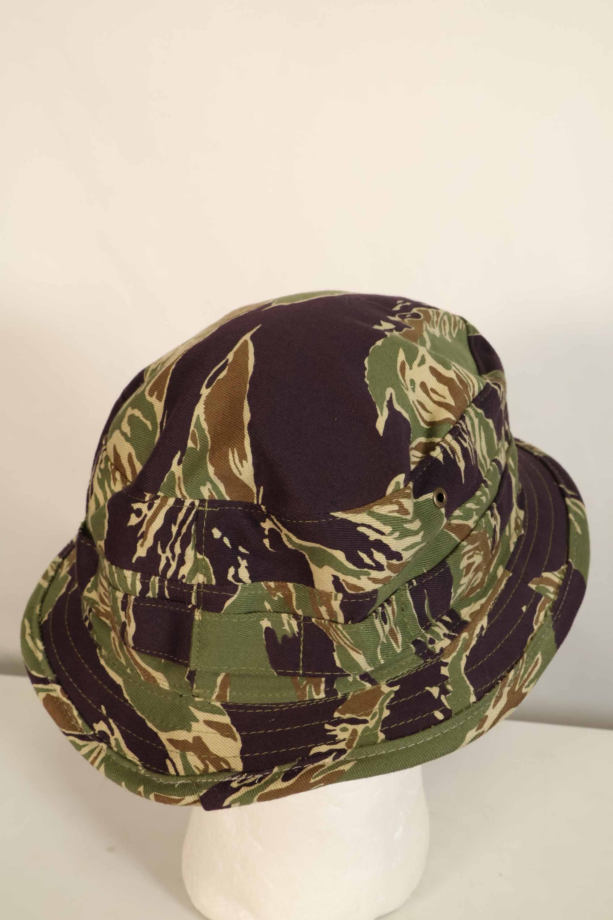 Limited quantity MILITARIA 1911 Okinawa Tiger CISO Cut Booney Hat Short Brim Modified B