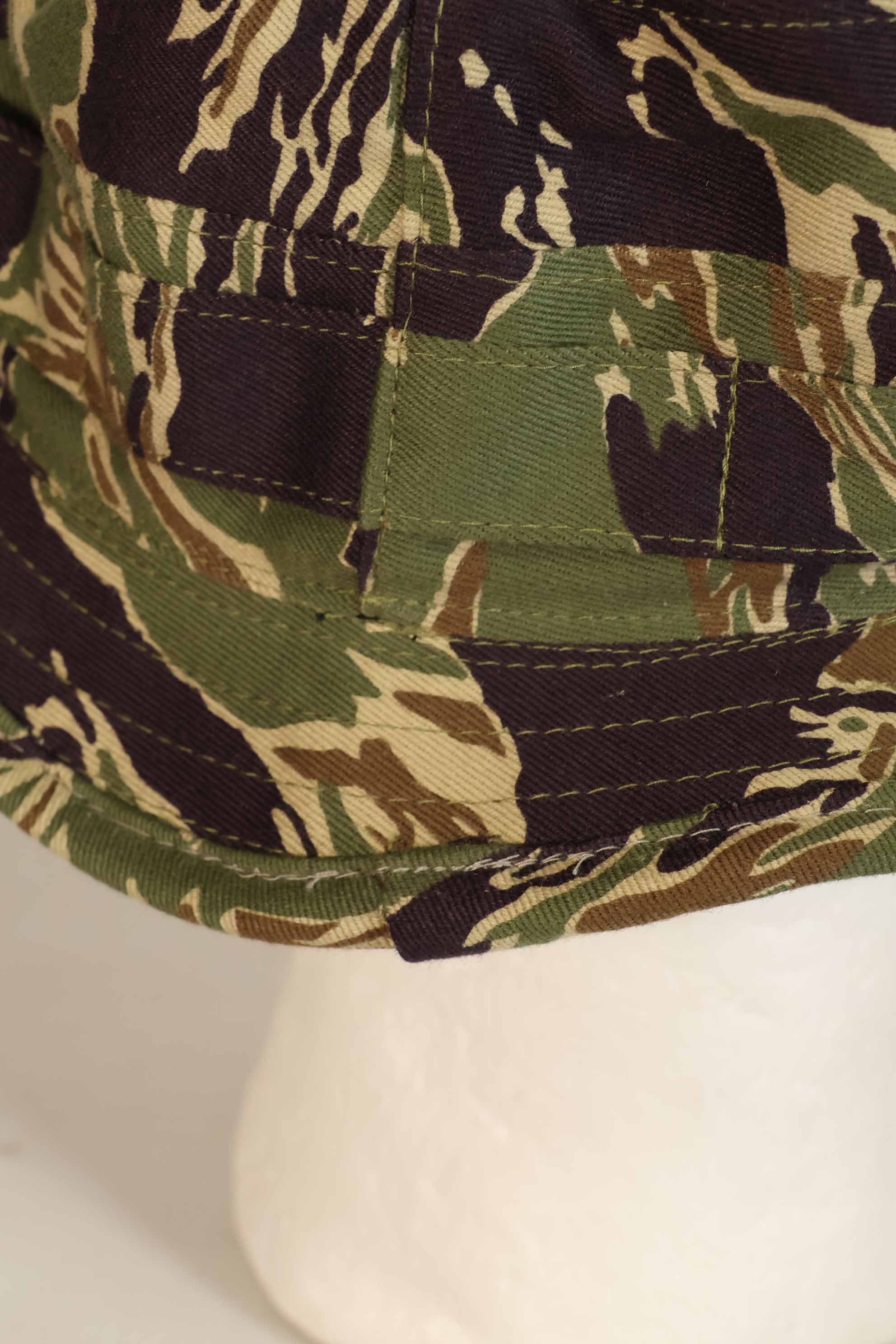 Limited quantity MILITARIA 1911 Okinawa Tiger CISO Cut Booney Hat Short Brim Modified B