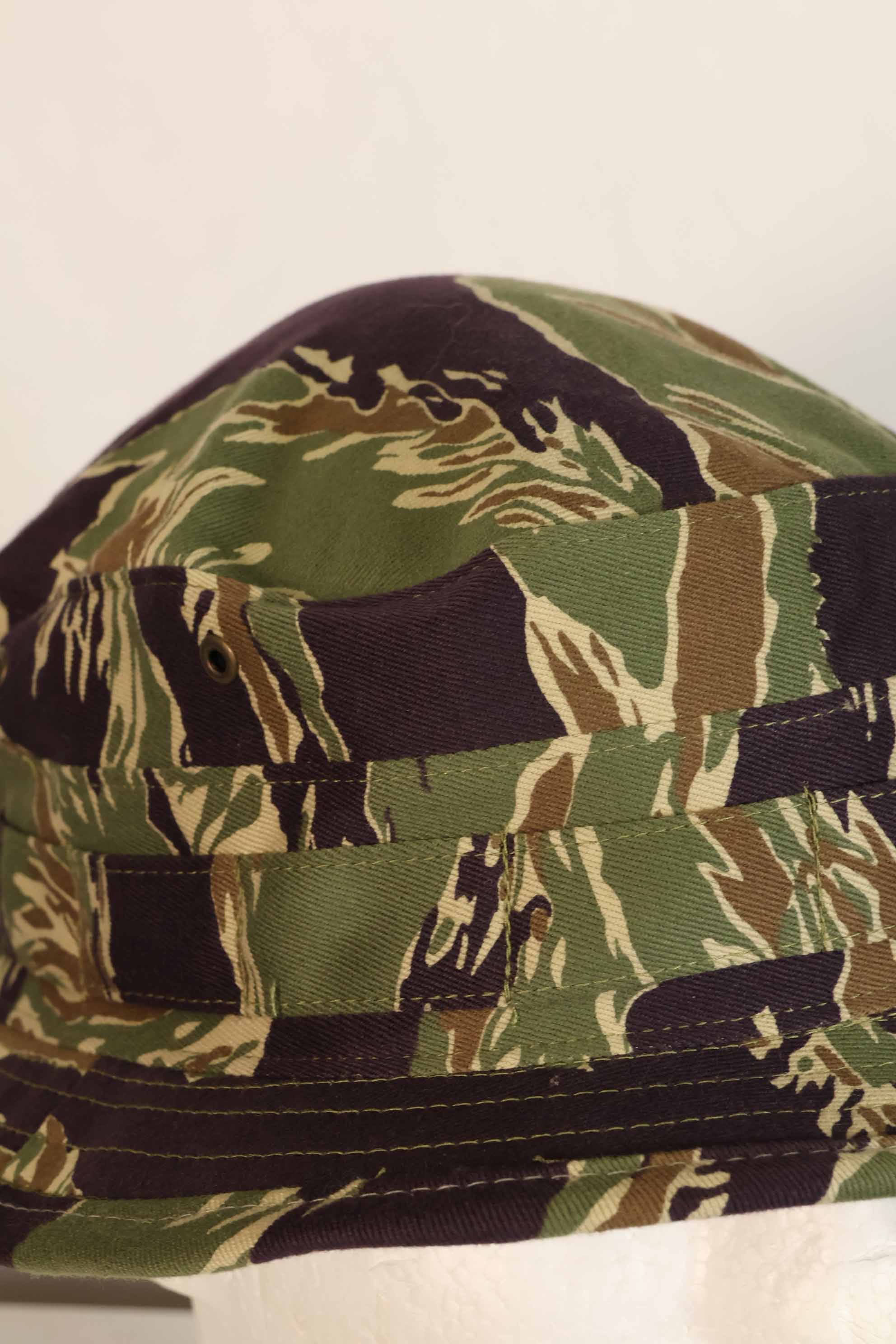 Limited quantity MILITARIA 1911 Okinawa Tiger CISO Cut Booney Hat Short Brim Modified B