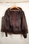 1950s Lot, Size 46, J-7823, U.S. Navy G-1 Flight Jacket, Early Production, Used