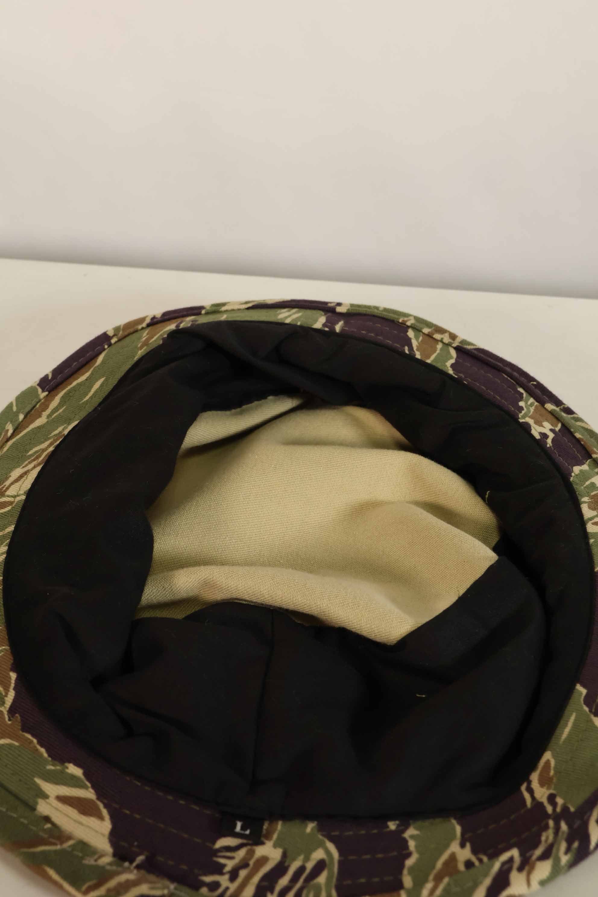 Limited quantity MILITARIA 1911 Okinawa Tiger CISO Cut Booney Hat Short Brim Modified B