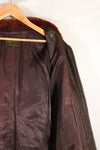1950s Lot, Size 46, J-7823, U.S. Navy G-1 Flight Jacket, Early Production, Used