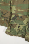 Real ERDL non ripstop jungle fatigues jacket, used, scratches, etc. B