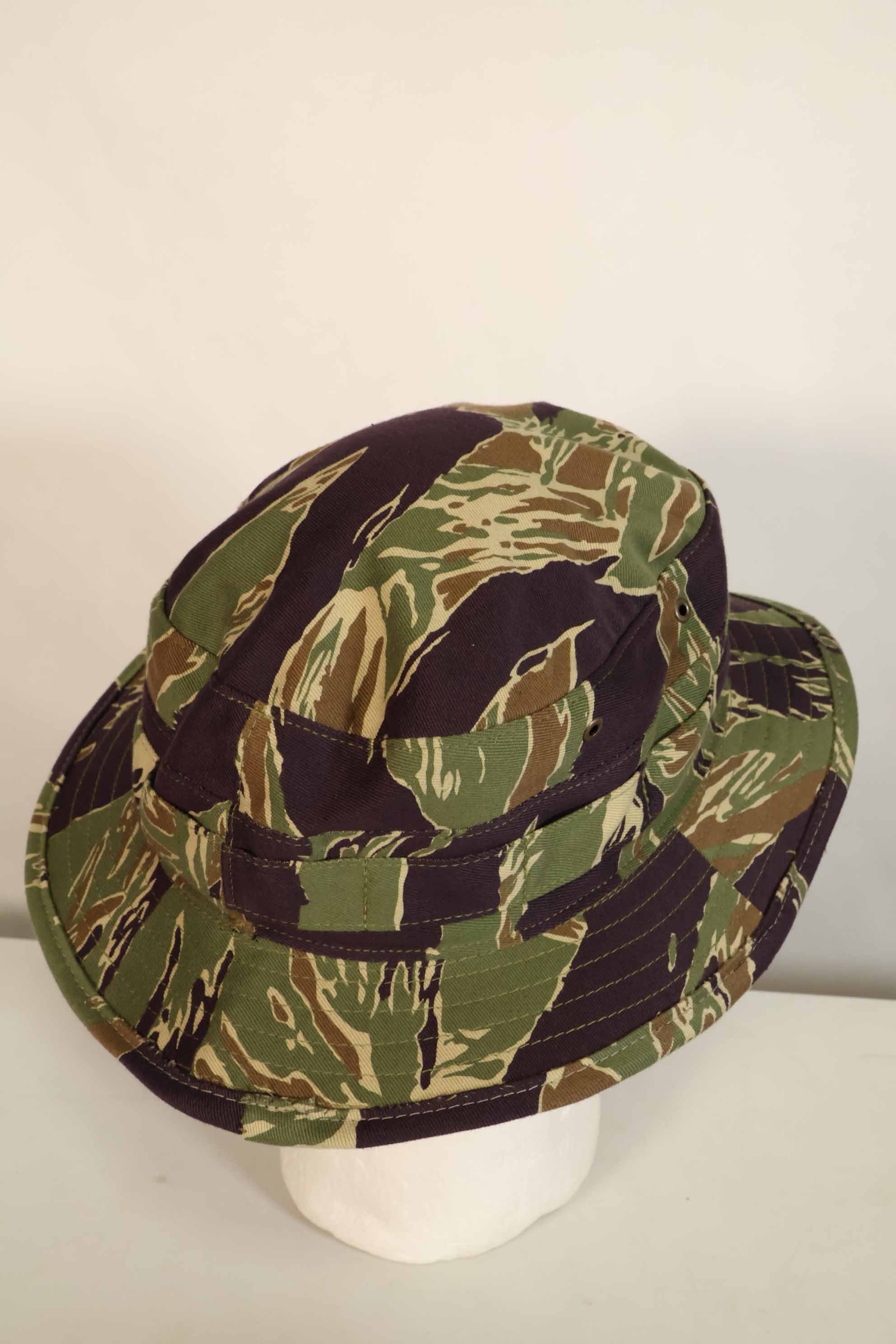 Limited quantity MILITARIA 1911 Okinawa Tiger CISO Cut Booney Hat Short Brim Modified C