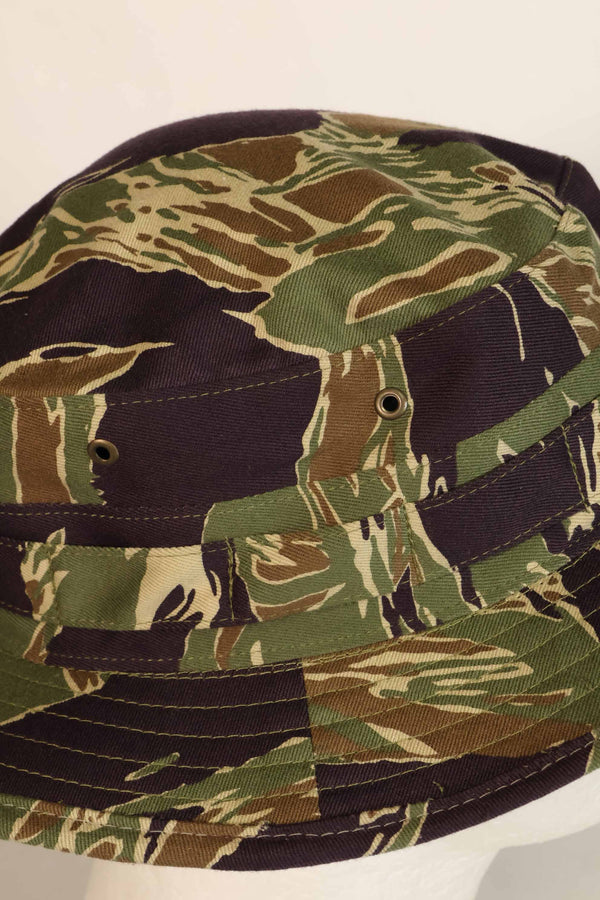 Limited quantity MILITARIA 1911 Okinawa Tiger CISO Cut Booney Hat Short Brim Modified C