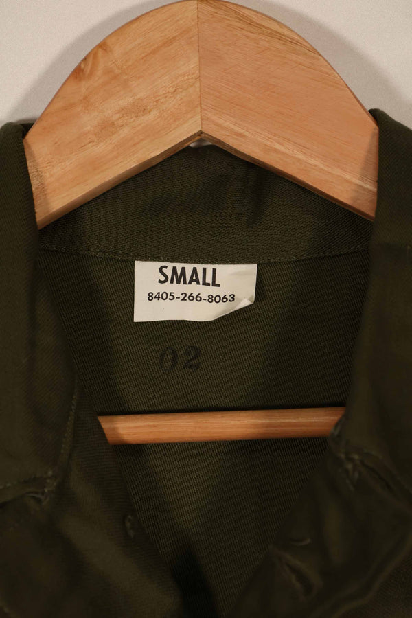 Real 1960 U.S. Army OG-107 Utility Shirt SMALL Deadstock