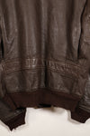 1950s Lot, Size 46, J-7823, U.S. Navy G-1 Flight Jacket, Early Production, Used