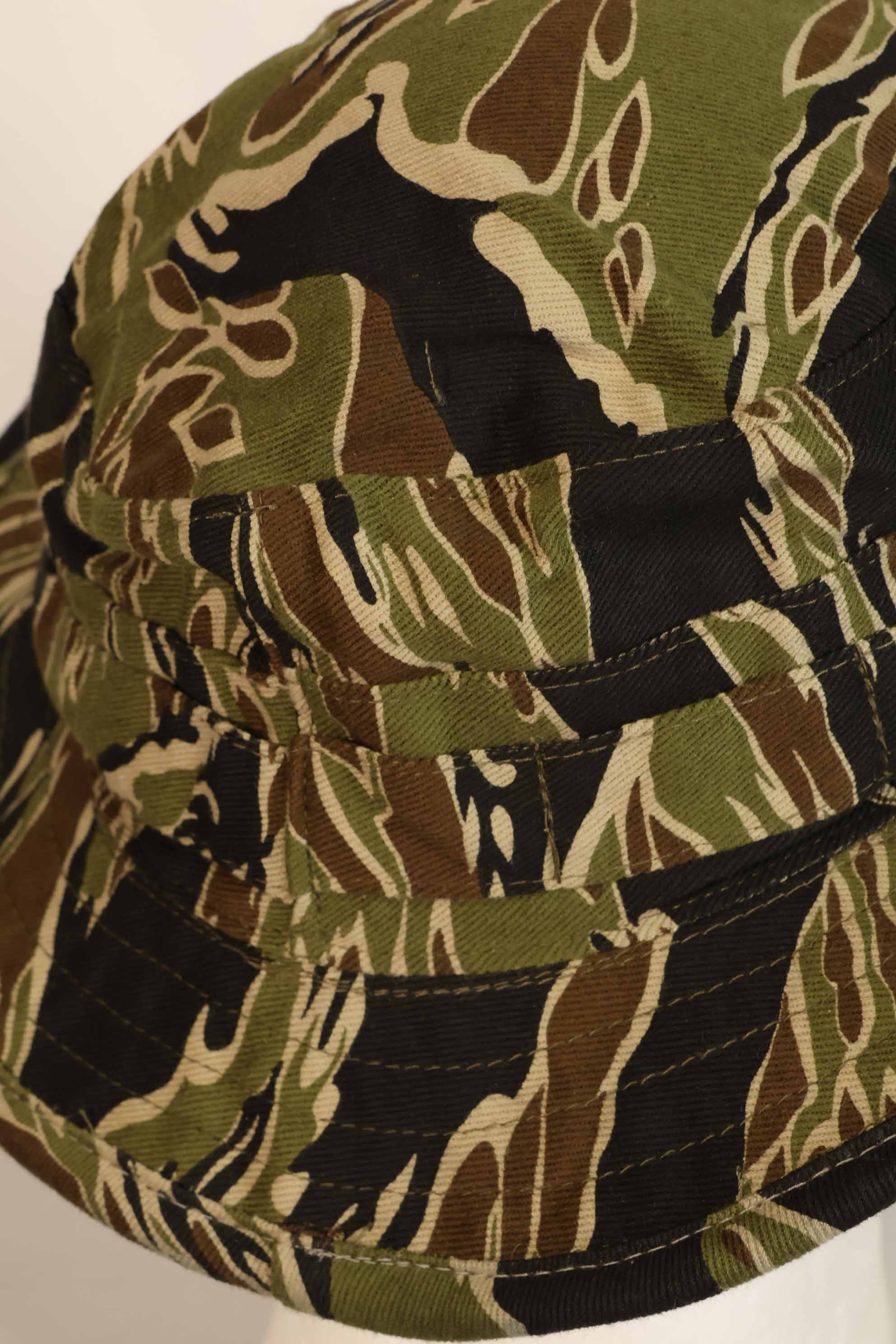 Limited quantity one-washed MILITARIA 1911 early Gold Tiger CISO cut boonie hat with short brim modification A