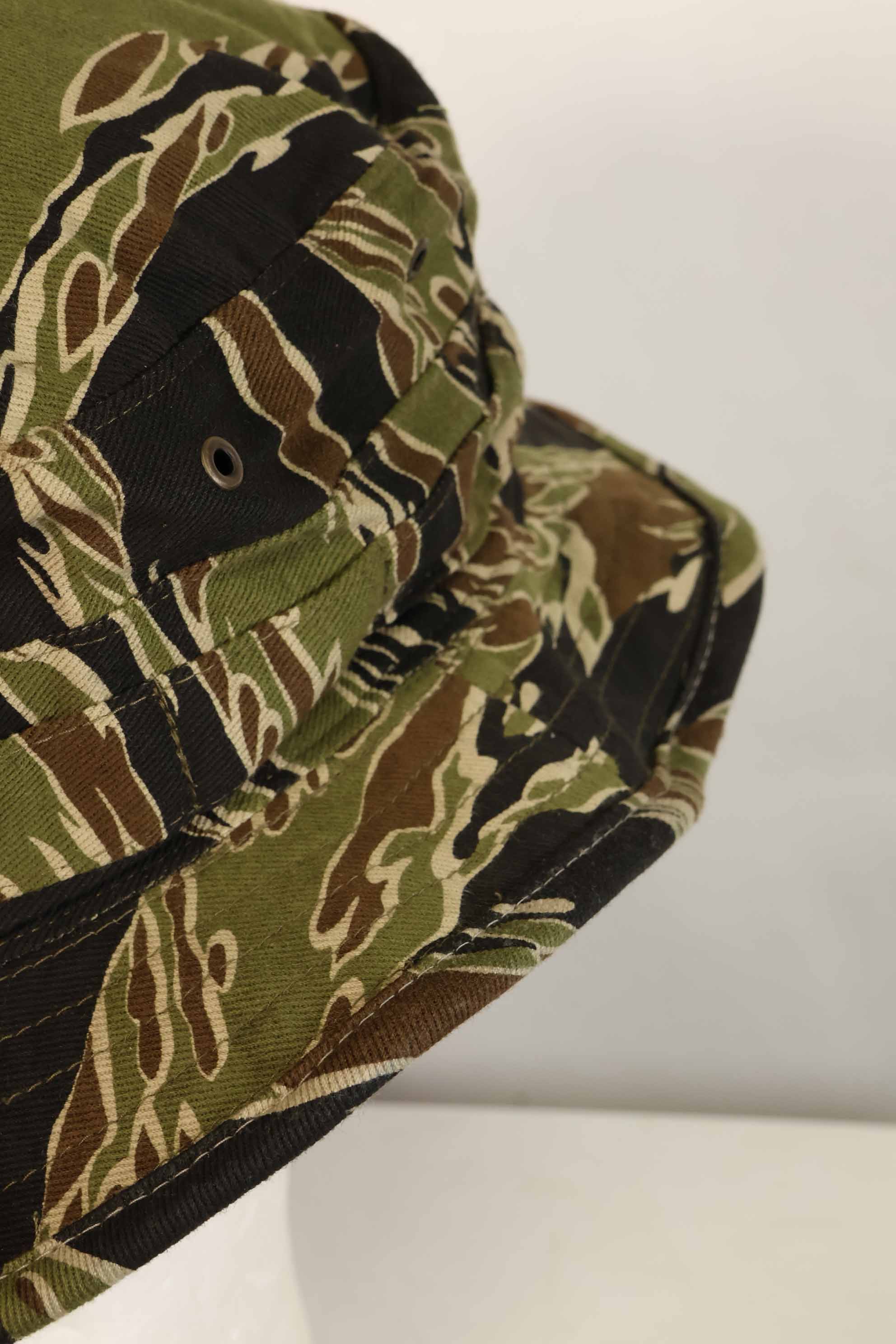 Limited quantity one-washed MILITARIA 1911 early Gold Tiger CISO cut boonie hat with short brim modification A