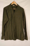 Real mid 1960s US Army OG-107 Utility Shirt 15 1/2 X35 Deadstock