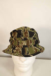 Limited Production One-washed MILITARIA 1911 Early Gold Tiger CISO Cut Booney Hat Short Brim Modified E