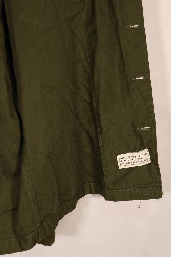 Real 1959 U.S. Army OG-107 Utility Shirt SMALL Deadstock