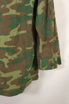 Circa 1968 S-R Ripstop SENTRY DOG MP ERDL Jungle Fatigue Jacket Used