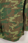 Circa 1968 S-R Ripstop SENTRY DOG MP ERDL Jungle Fatigue Jacket Used