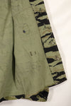 Real Late War Pattern Tiger Stripe Shirt, heavyweight fabric, good condition.