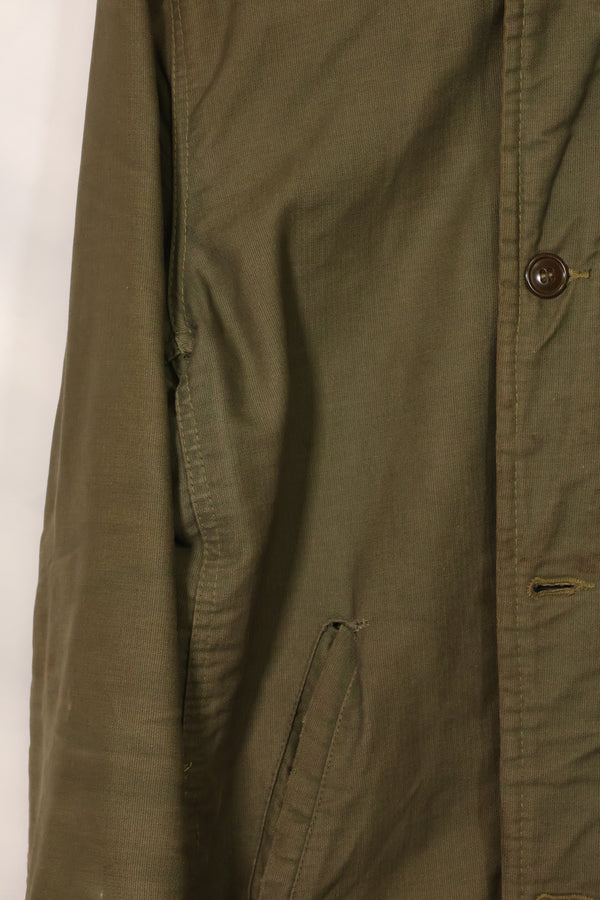 1950's U.S. Navy N-1 Deck Jacket, missing tags etc., buttons missing, used.