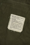 1968 Contract 4th Model Ripstop Jungle Fatigue L-L USAF Petty Officer Used