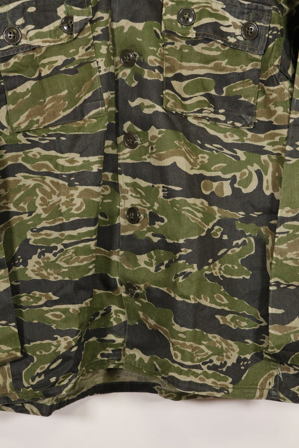 1960s Tiger Stripe Shirt, CIDG pattern, good condition, used, B