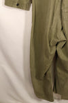 1940s, 36R, U.S. Army Combat Coveralls, PW (Prisoner of War) item, faded, used