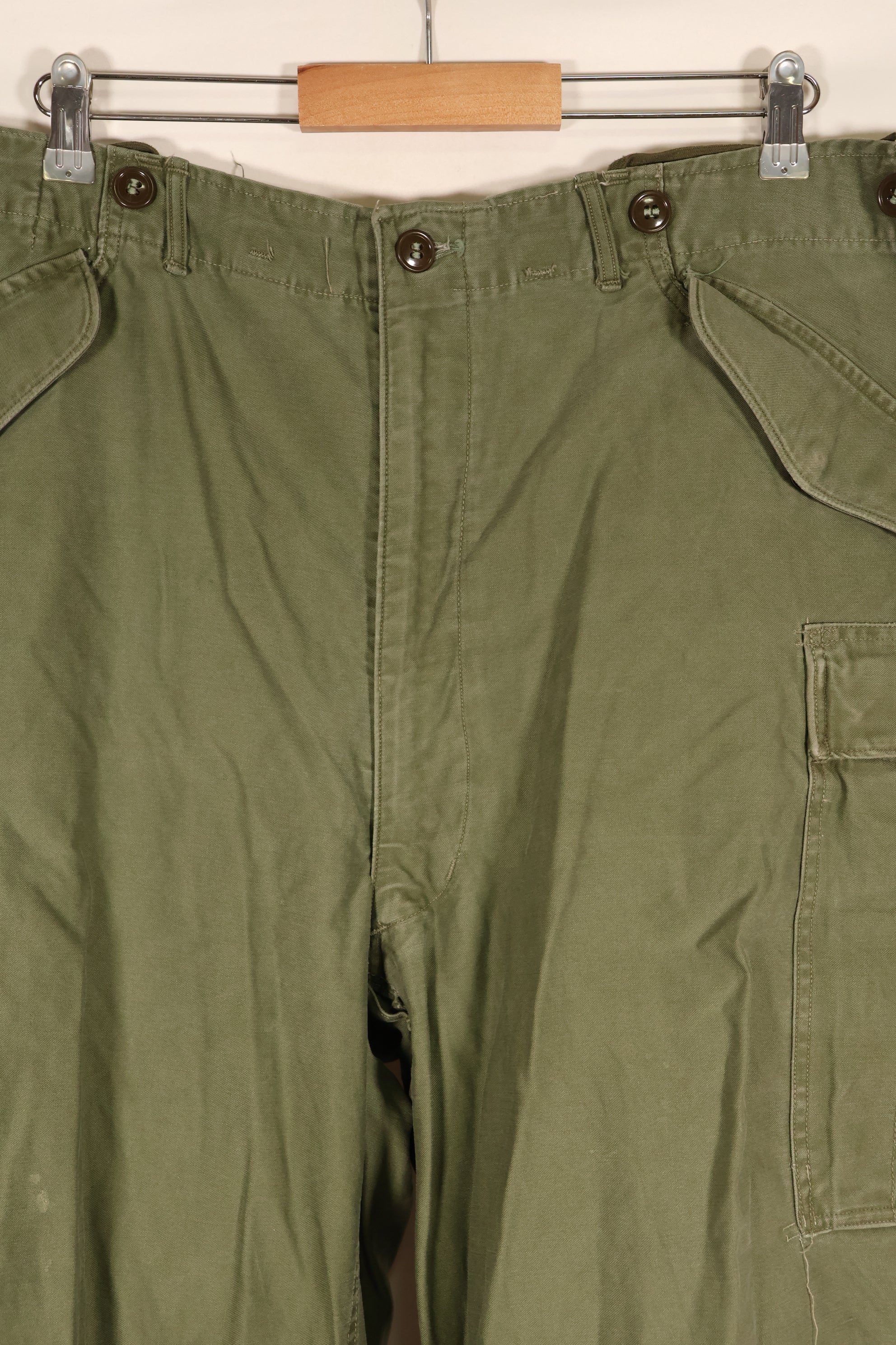 1950s, L-L, U.S. Army, M-1951 Field Pants, Slightly Faded, Used