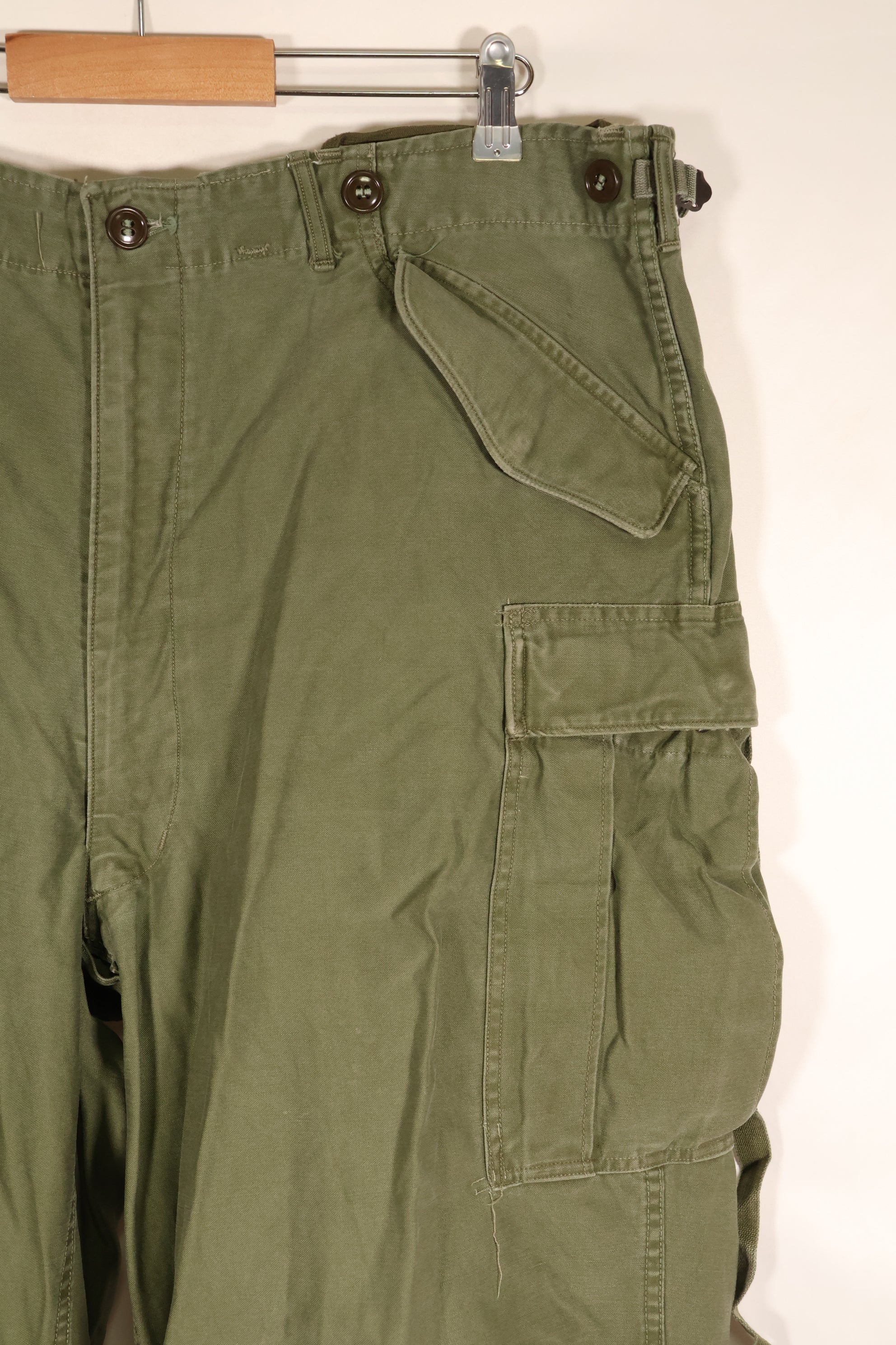 1950s, L-L, U.S. Army, M-1951 Field Pants, Slightly Faded, Used