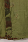 1950s French Army Lizard Camouflage TAP 47/56 Airborne Jacket Used