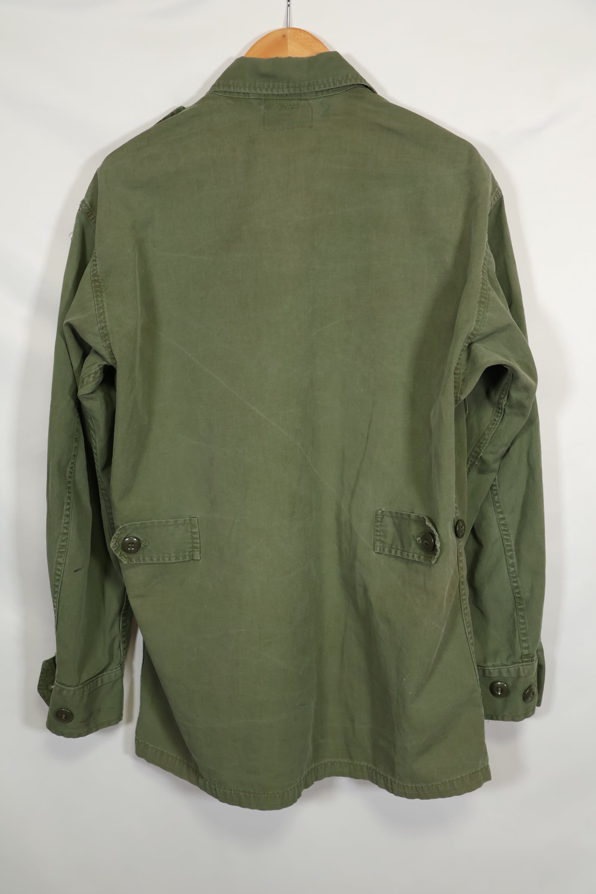 1963 1st Model Jungle Fatigue 101st Airborne Division Jacket, used.