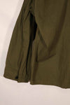 Real 1940s U.S. Army HBT OD utility jacket, no size tag, good condition.