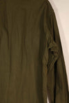 Real 1940s U.S. Army HBT OD utility jacket, no size tag, good condition.