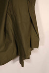 Real 1940s U.S. Army HBT OD utility jacket, no size tag, good condition.