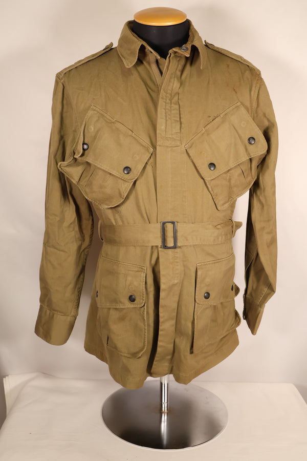 Early 1940s, estimated size 42, U.S. Army, M-1942, Airborne, Jump Jacket, Used