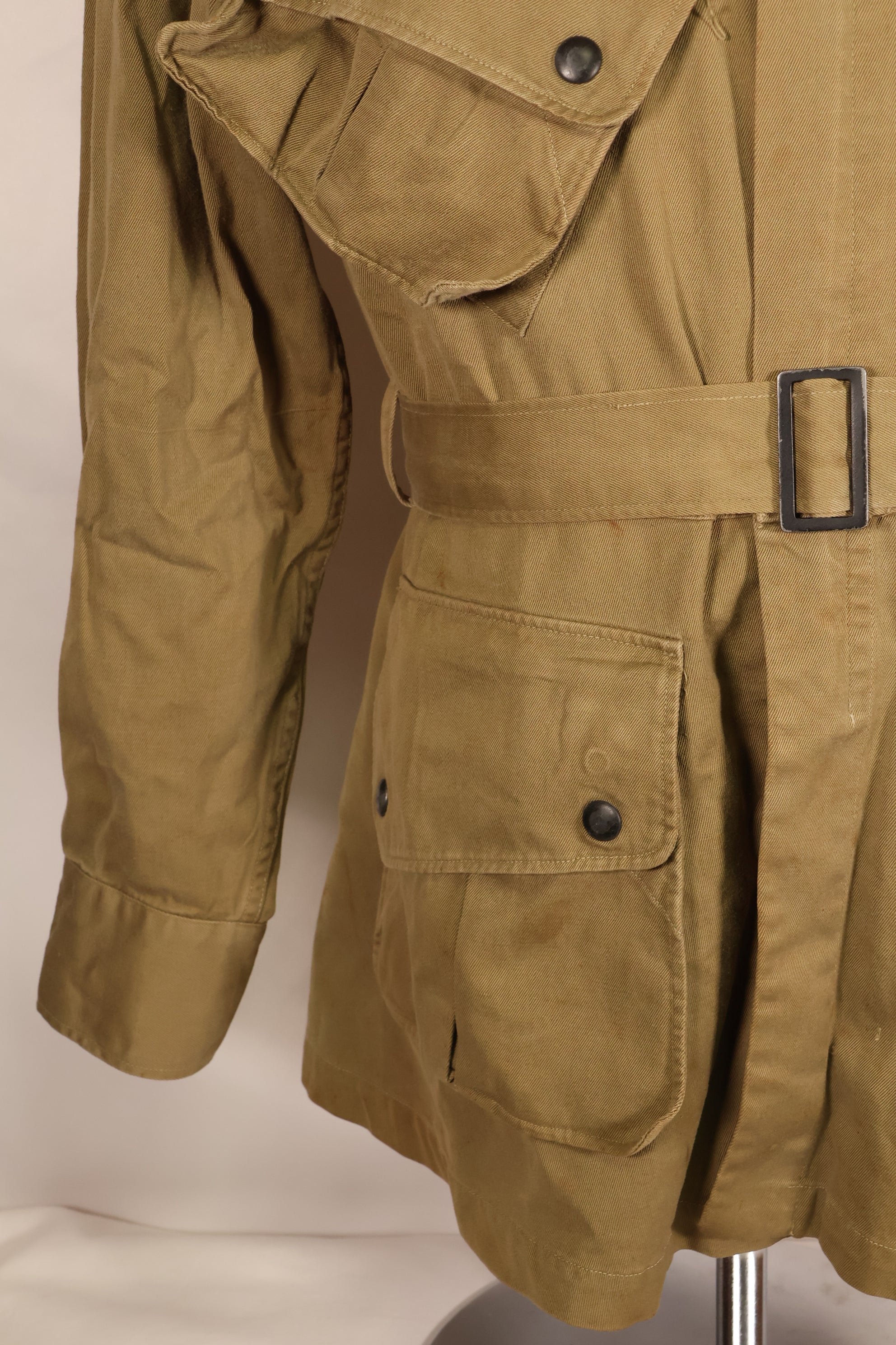 Early 1940s, estimated size 42, U.S. Army, M-1942, Airborne, Jump Jacket, Used