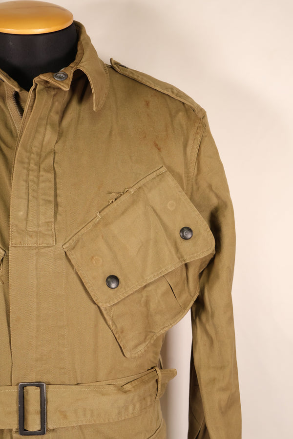 Early 1940s, estimated size 42, U.S. Army, M-1942, Airborne, Jump Jacket, Used
