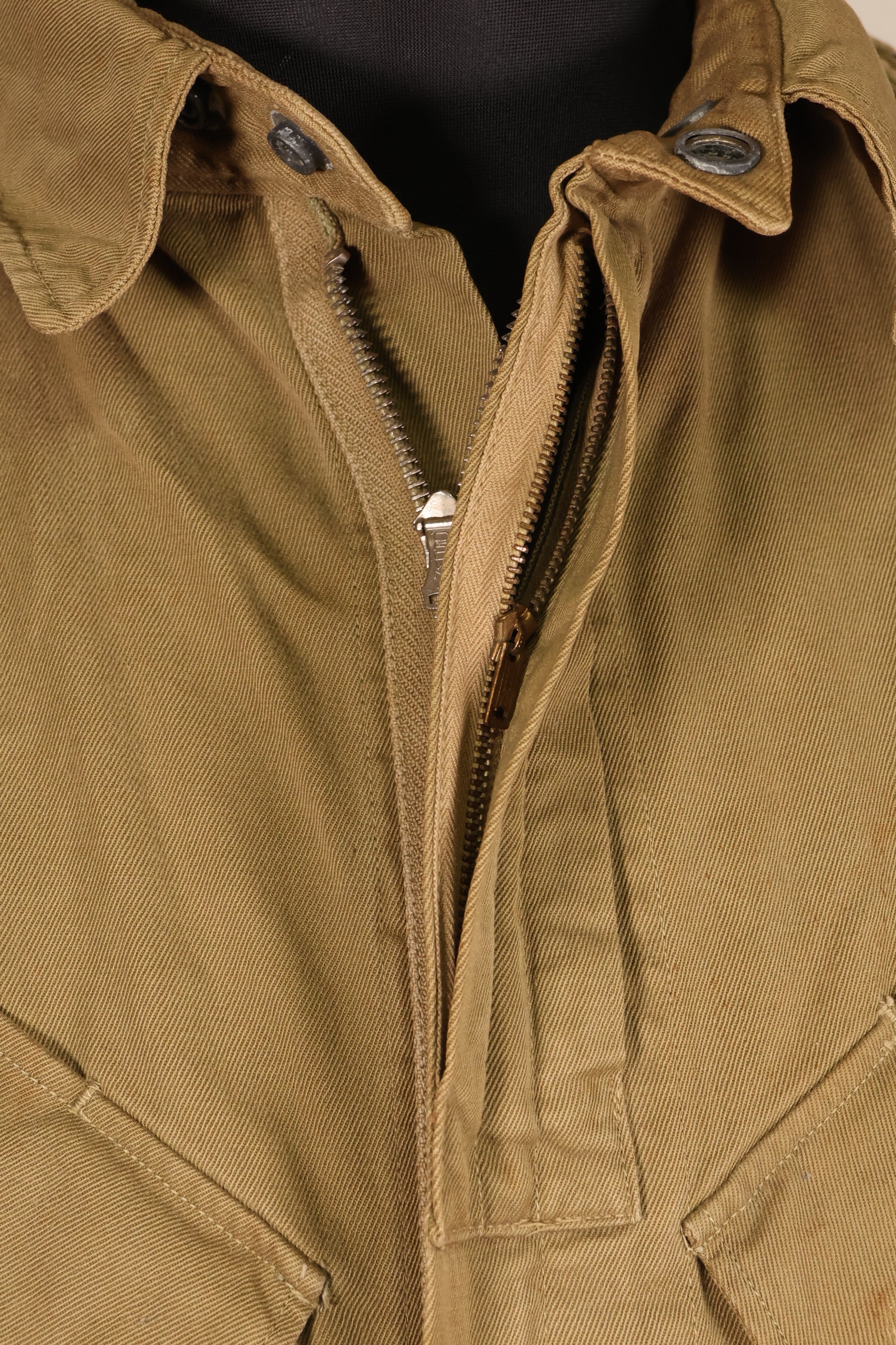 Early 1940s, estimated size 42, U.S. Army, M-1942, Airborne, Jump Jacket, Used