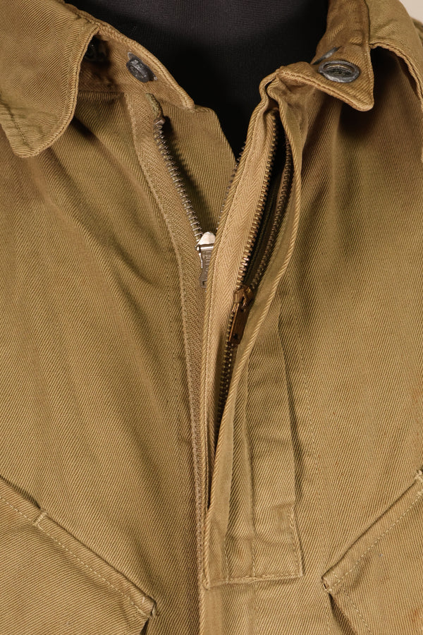 Early 1940s, estimated size 42, U.S. Army, M-1942, Airborne, Jump Jacket, Used