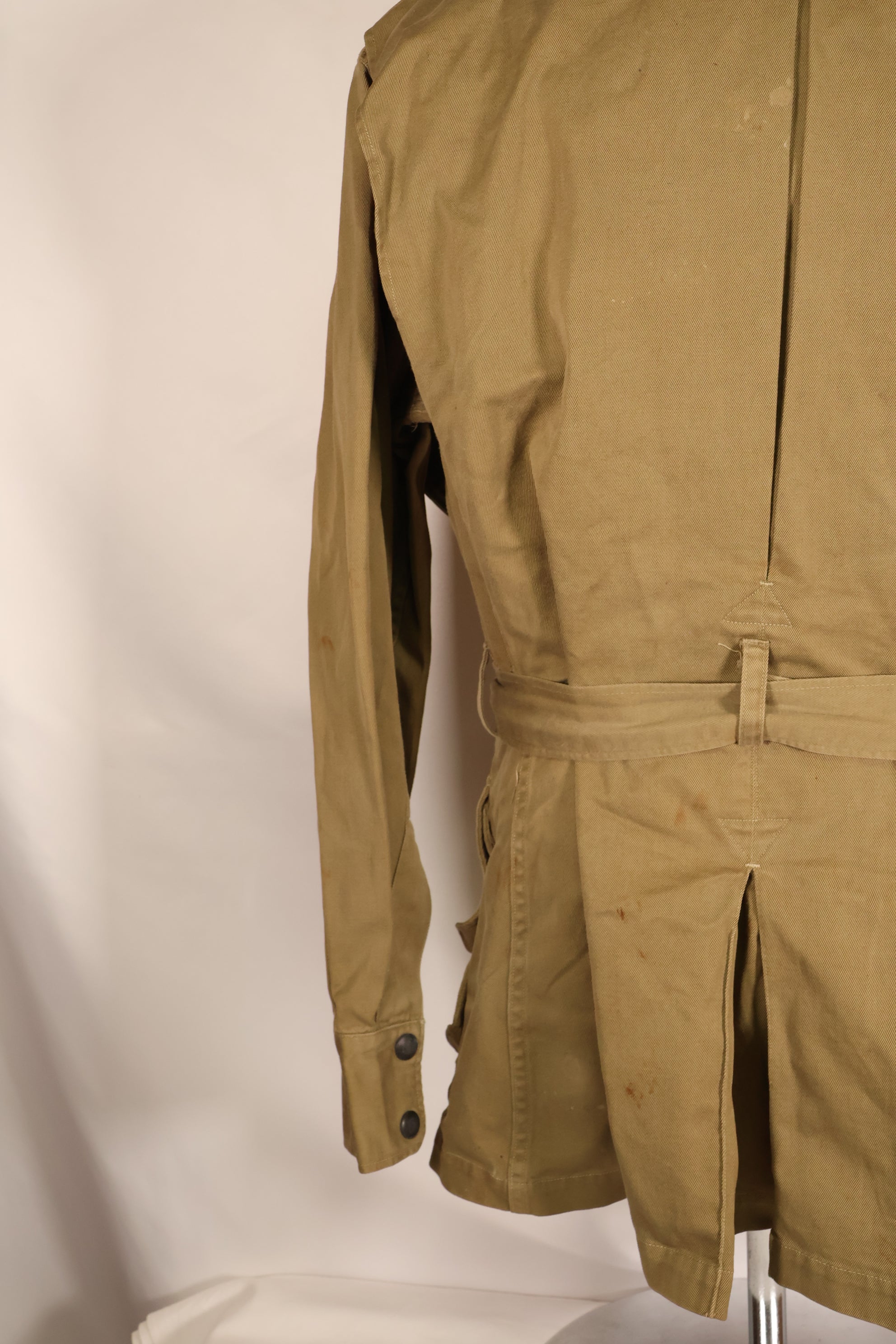 Early 1940s, estimated size 42, U.S. Army, M-1942, Airborne, Jump Jacket, Used