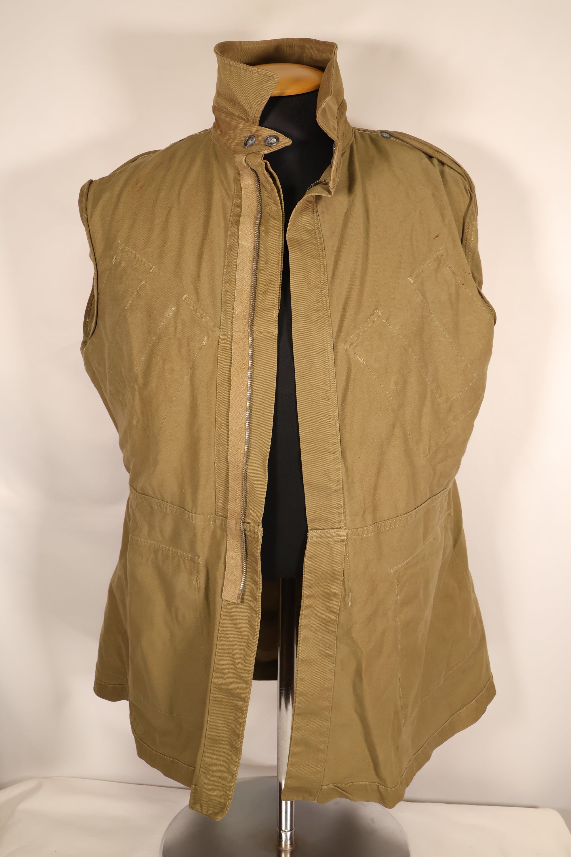 Early 1940s, estimated size 42, U.S. Army, M-1942, Airborne, Jump Jacket, Used