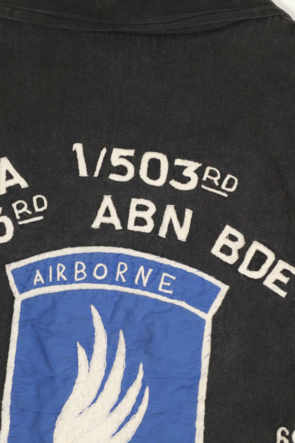 Real Vietnam War Tour Jacket 173rd Airborne Brigade 1967-1969 Rare