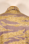Late 1960s—Worn by a former MIKE FORCE advisor—Gold Tiger US-M shirt with modified zipper