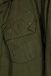 Mid-1960s 3rd Model Jungle Fatigue Jacket, used with patch marks