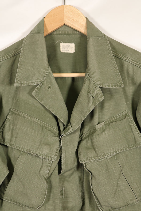 1969 Contract SMALL-REGULAR 4th Model Jungle Fatigue Jacket Used Film Company Release