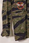 1960's Silver Tiger A-S Tiger Stripe Shirt with ARVN Patch Used