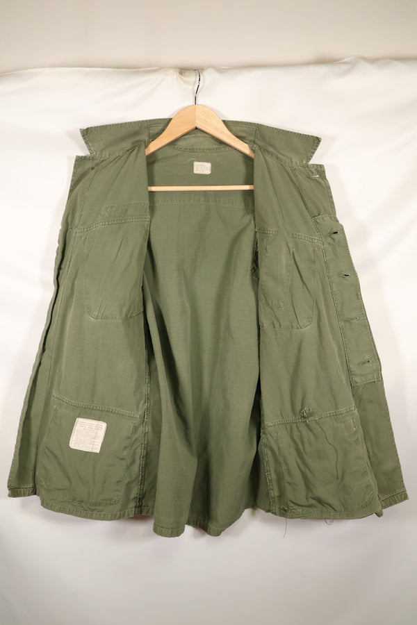 1969 Contract SMALL-REGULAR 4th Model Jungle Fatigue Jacket Used Film Company Release