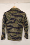1960's Silver Tiger A-S Tiger Stripe Shirt with ARVN Patch Used